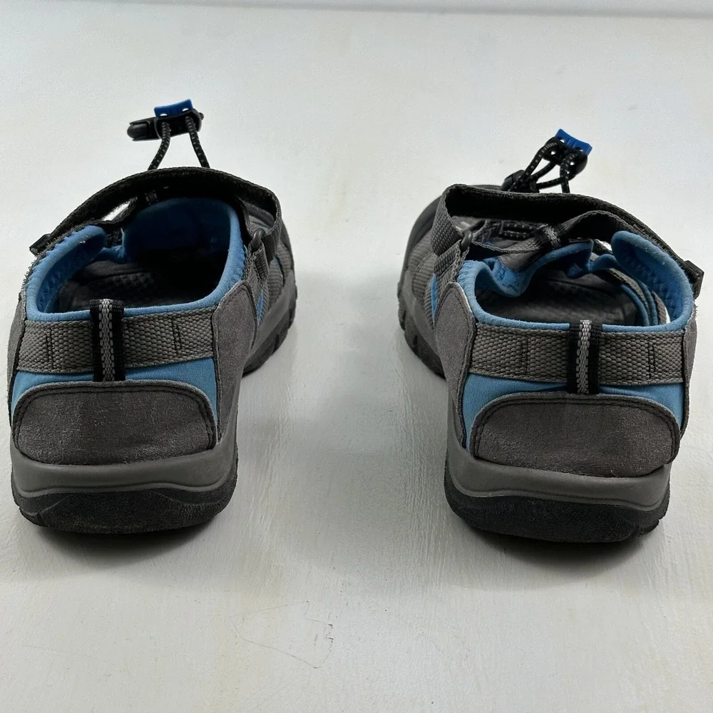 Keen Newport H2 Men's‎ 6 Grey Blue Hiking Closed Toe Water Sandals Shoes